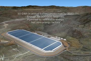 特斯拉超级电池工厂开幕 松下将投资4000亿日元