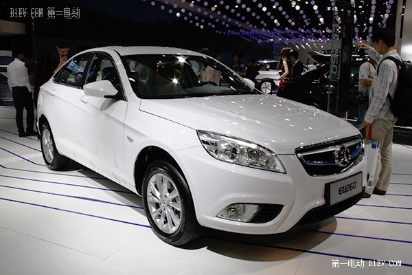 北汽新能源EU260北京車展再度亮相