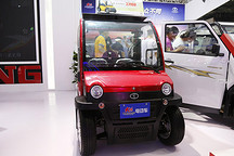 外觀時尚品質考究 大陽四輪電動車集體亮相濟南展