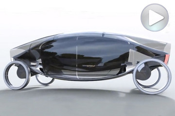 全玻璃没方向盘 它是你小学作文里的梦想之车