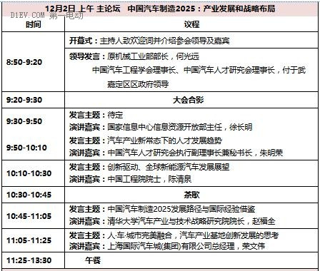 大咖云集 千人盛会 第四届“汽车与环境”中国及零部件产业创新论坛将于12月举办！