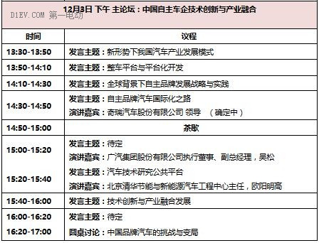 大咖云集 千人盛會 第四屆“汽車與環(huán)境”中國及零部件產(chǎn)業(yè)創(chuàng)新論壇將于12月舉辦！