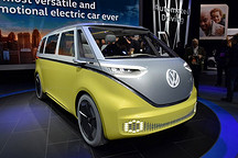 復古風與現代科技的結合 大眾I.D.BUZZ概念車北美車展發(fā)布