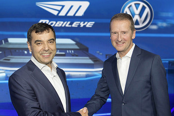 大众Mobileye签署合作协议发展自动驾驶