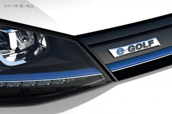 大众e-Golf将升级电池组 续航增至200公里