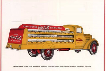 即便是货车，可口可乐也妆点的不可思议