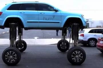 厉害了,有了这辆大切诺基,再也不怕堵车!