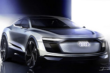 奧迪將推首款純電動SUV硬杠特斯拉Model X