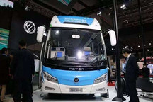 上海車展“氫”科技，福田歐輝8.5氫燃料電池客車亮相