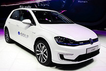 大眾e-Golf純電動版車型將9月上市 搭36kWh電池續航270公里