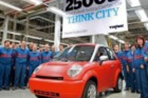 第2500輛THINK City純電動車芬蘭下線