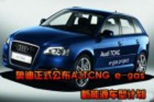 奧迪正式公布A3TCNG e-gas新能源車型