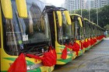 海口227輛節能與新能源環保車上路運行