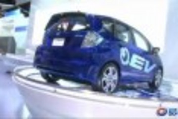 本田fit新能源車上海車展現(xiàn)場