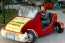 實(shí)拍全球首輛“可橫著開(kāi)的車”