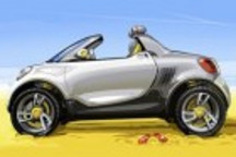 Smart For us電動概念車將亮相北美車展
