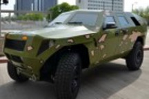 軍車也混動 美軍Bravo FED軍用概念車曝光