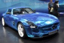 2012巴黎車展：奔馳SLS AMG純電動版發布