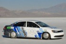 混動版Jetta再創速度記錄 極速超300km/h