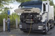 曼卡車展示新能源特種車輛 節油率高達83%