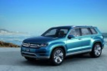 大眾CrossBlueSUV混動概念車亮相北美展