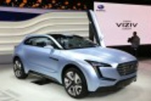 斯巴魯混動(dòng)版概念車Viziv亮相日內(nèi)瓦車展