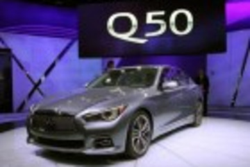 英菲尼迪Q50上海車展亮相 預(yù)計年內(nèi)上市