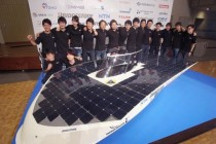 日本工学院公布最新研制太阳能汽车