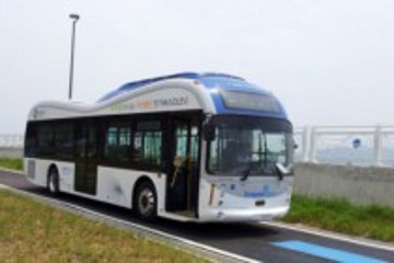 韩国开动全球第一辆路面充电电动车