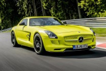 奔驰 SLS AMG Electric Drive电动车纽北纪录