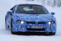 2014寶馬混動跑車BMW i8 原型車風洞實驗室測試