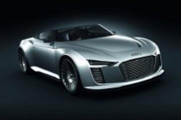 奥迪混动概念车：Audi e-tron Spyder Concept