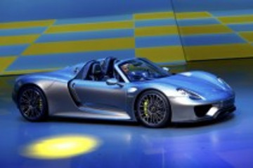 2013法蘭克福車(chē)展 保時(shí)捷918 Spyder現(xiàn)場(chǎng)發(fā)布會(huì)
