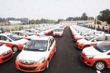 通州200辆电动出租车路试 下周上车牌