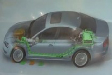 奧迪A8 hybrid混合動力車型 原理車直觀解析
