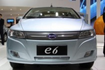 比亚迪e6电动车进军台湾 售价约170万新台币
