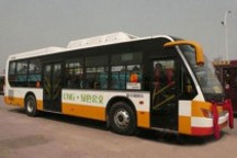 聊城市40部新能源公交车上路运营