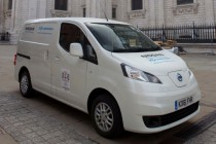 日產(chǎn)e-NV200倫敦試行完美收官