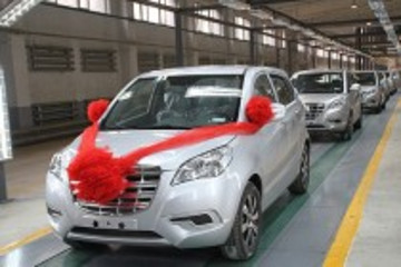 黑龍江伊春思克新能源車下線 售6萬元