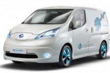 日產(chǎn)e-NV200預(yù)告圖發(fā)布 東京車展首發(fā)