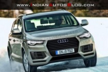 奧迪全新一代Q7效果圖曝光 混動(dòng)版有望日內(nèi)瓦車展亮相