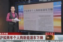 上海擬兩年個(gè)人購(gòu)新能源車萬(wàn)輛