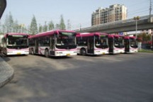 全球首条空气动力节能公交车示范线终审会在沪举行