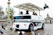 Navia无人驾驶电动汽车发布 运用激光雷达技术