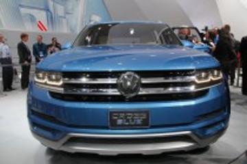 北美车展开幕 大众CrossBlue等重磅新能源车型赏析