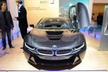 寶馬i8量產版車型北美車展再亮相