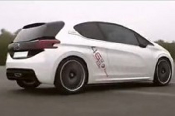 標(biāo)致208混合動力的FE概念車
