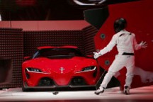 2014底特律車展豐田FT-1發(fā)布