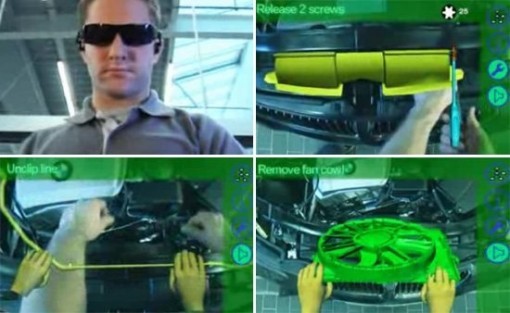 宝马研制增强现实眼镜 辅助维修工智能修车