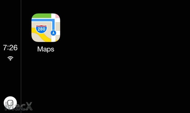 苹果iOS 7车载系统界面曝光 年内应用